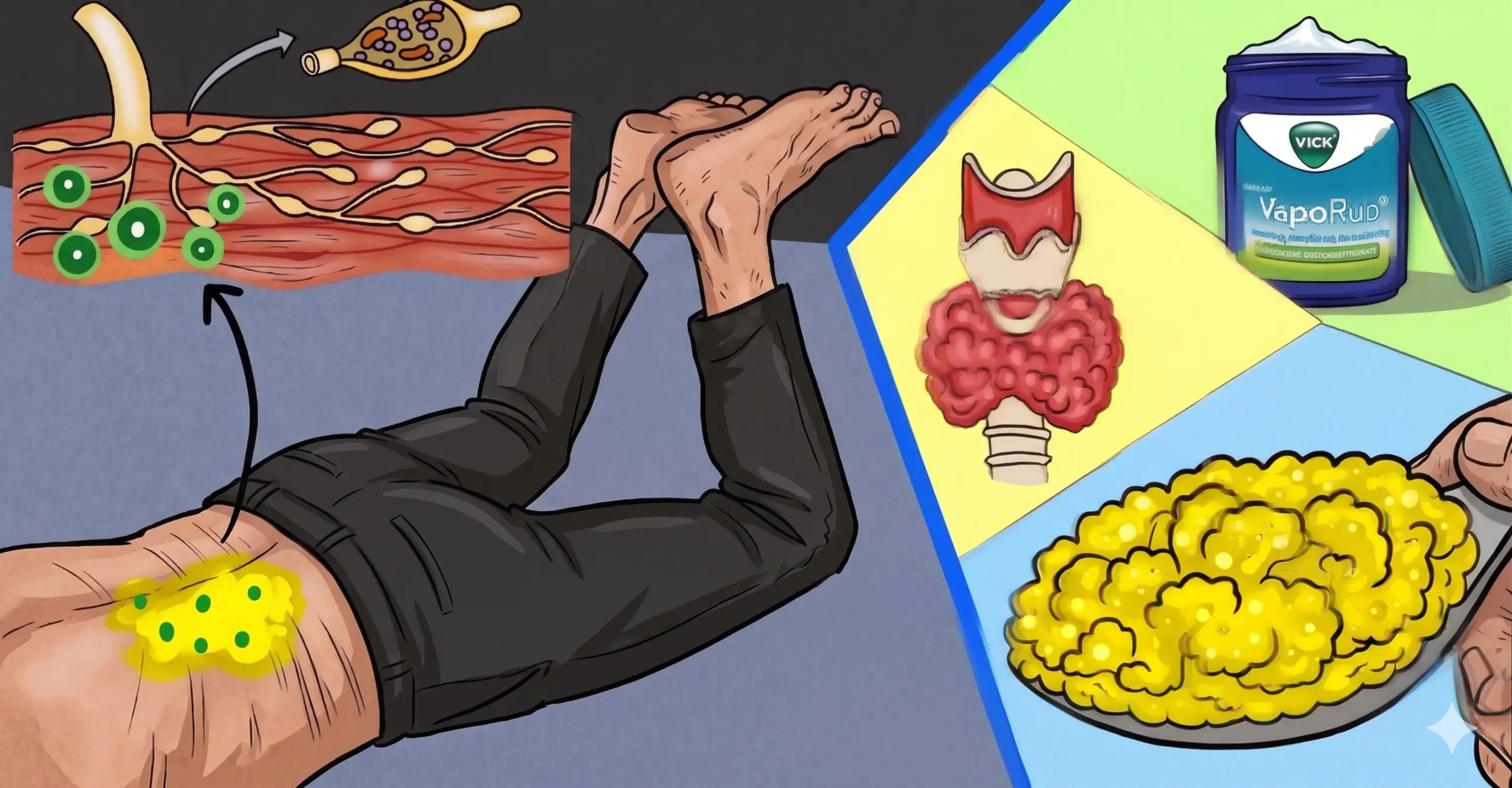 Natural enlarged prostate treatment using Vicks method